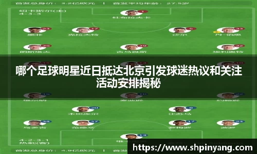 哪个足球明星近日抵达北京引发球迷热议和关注活动安排揭秘